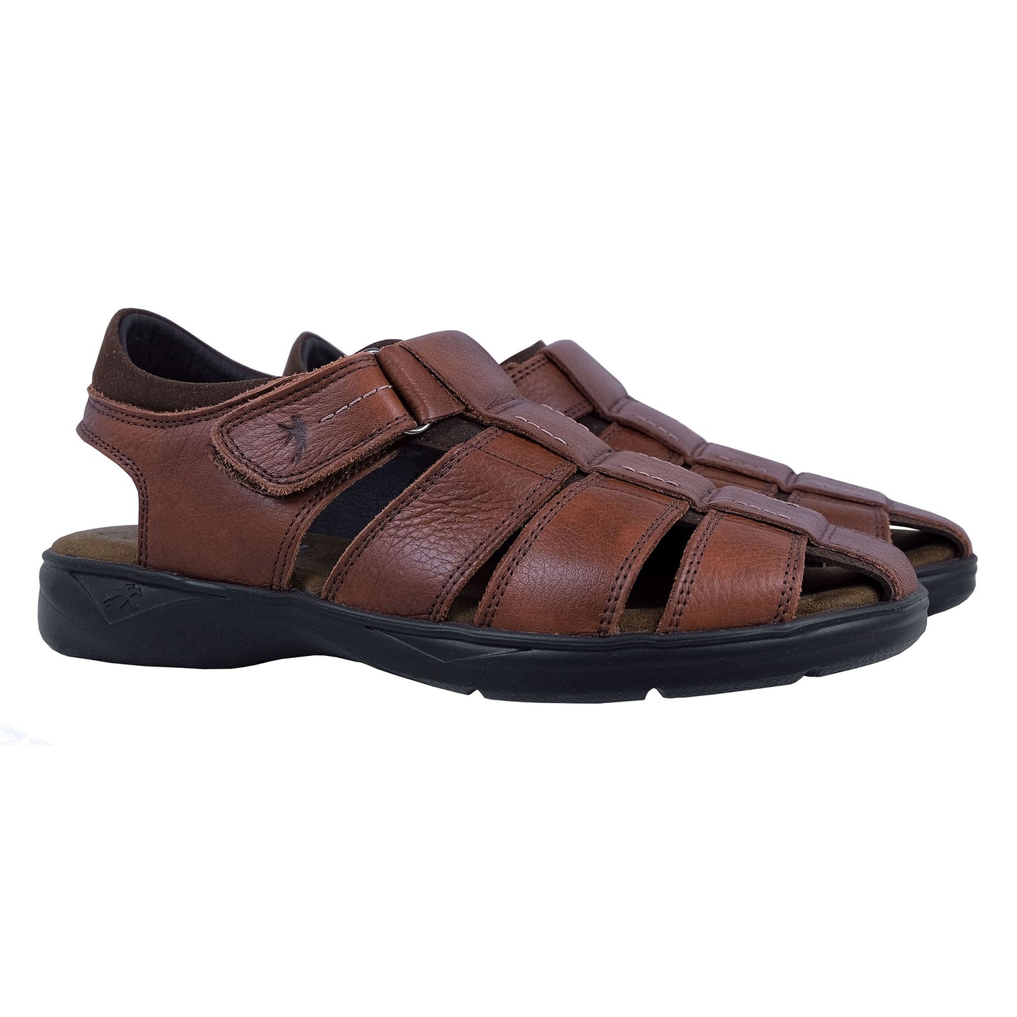 Fluchos Dozer: Sandalias Hombre Piel Marrón F0533