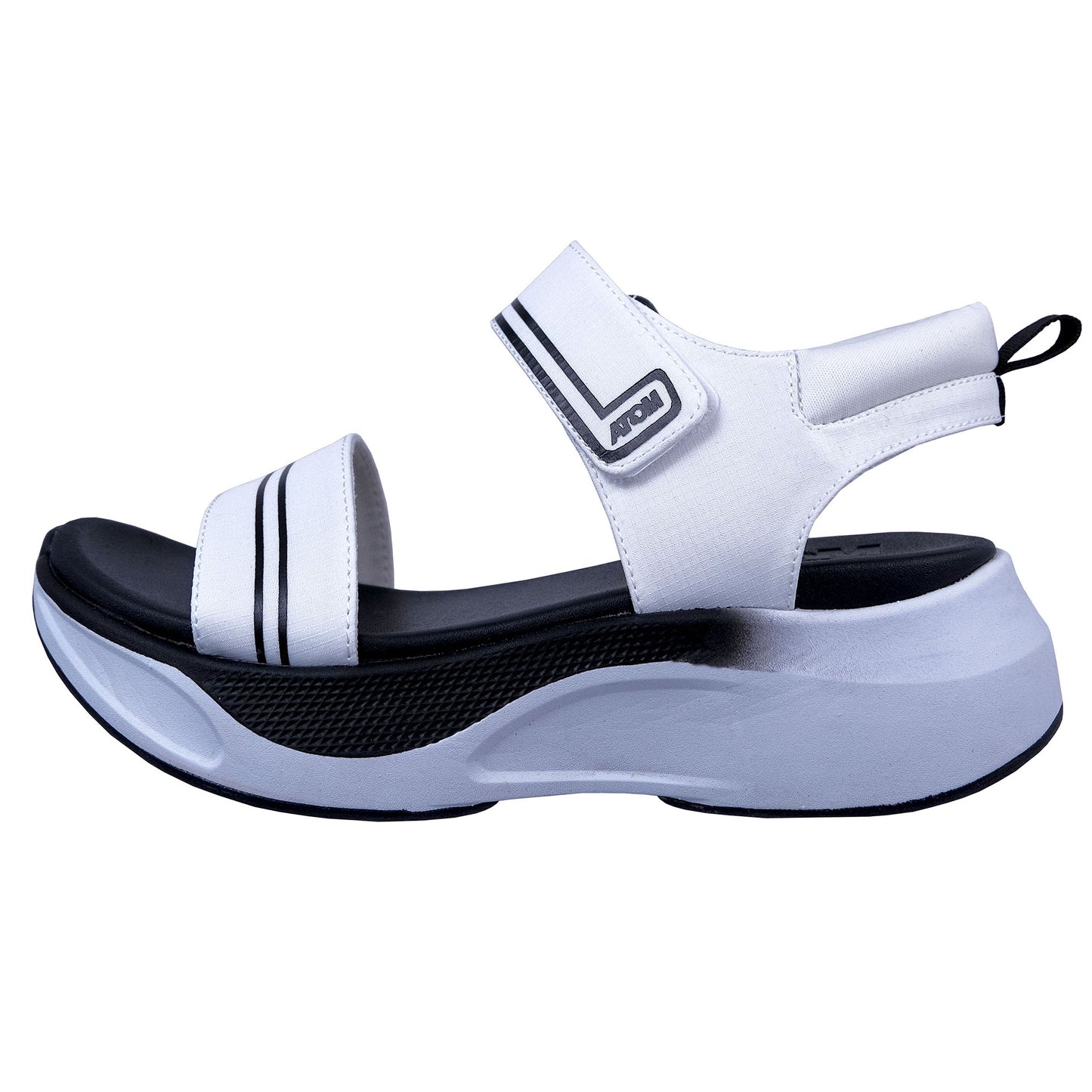 Fluchos Atom: Sandalia Deportiva Mujer Blanco AT169