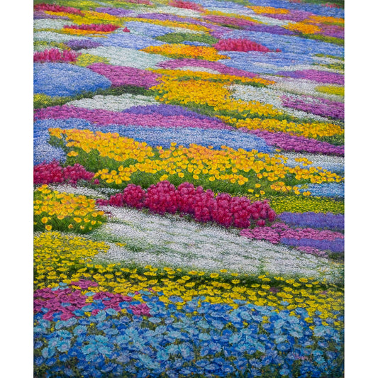 Anastasia Woron: “Endless Bloom: Floral Symphony” – Olio originale 61×50 cm (2026) – immagine 1