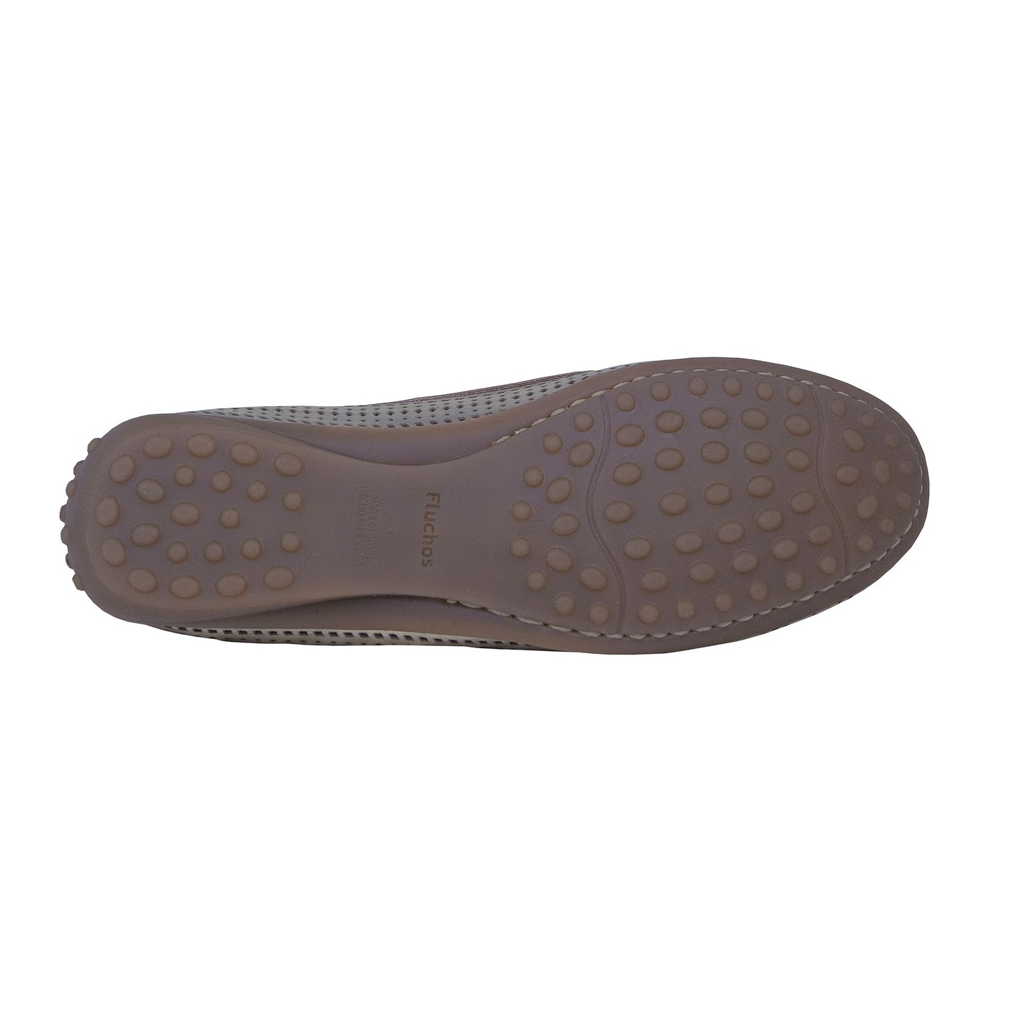 Fluchos Bruni:Mocasín Mujer Oro Piel Flexible: F1428