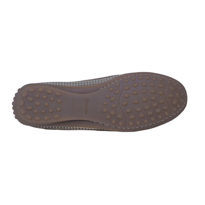 Fluchos Bruni:Mocasín Mujer Oro Piel Flexible: F1428