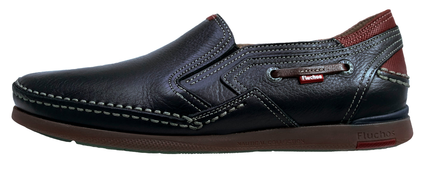 Fluchos Mariner: Mocasín Hombre Piel Flexible 9883