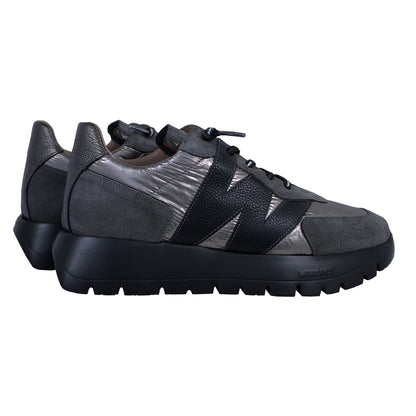 Wonders Oslo A-2464 : Baskets à plateforme en cuir pour femme