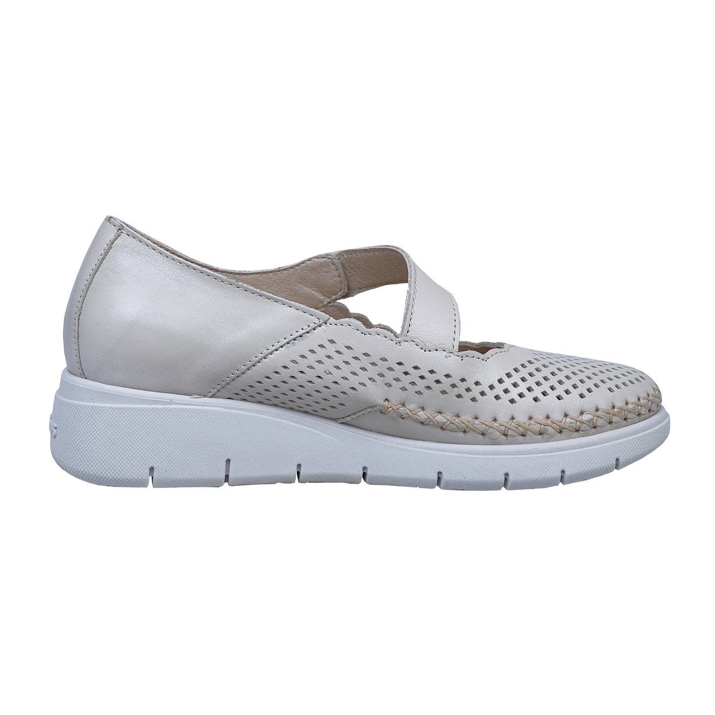 Fluchos Fluvia Beige – Women's Lightweight Leather Comfort Shoes: F2423