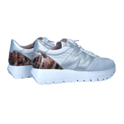 Wonders Odisei: Zapatillas Mujer Piel Blanco Confort A-2100