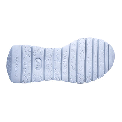 Wonders Odisei: Zapatillas Mujer Piel Blanco Confort A-2100