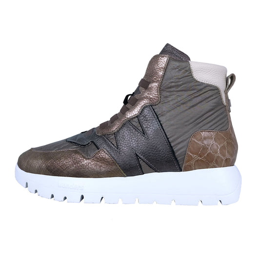 Wonders Odisei – Botines Plataforma Oro: A-2493