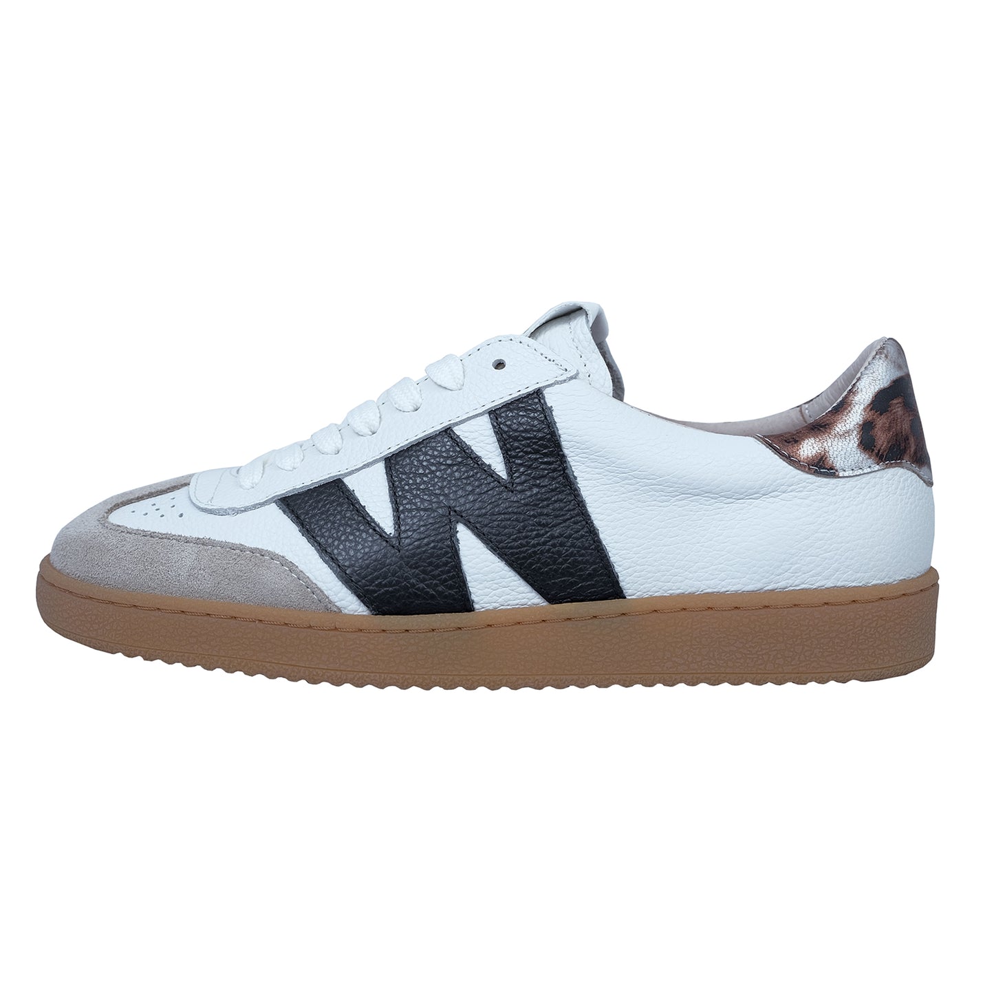 Wonders Nubia Blanco – Women's Casual Comfort Leather Trainers: AP-2001