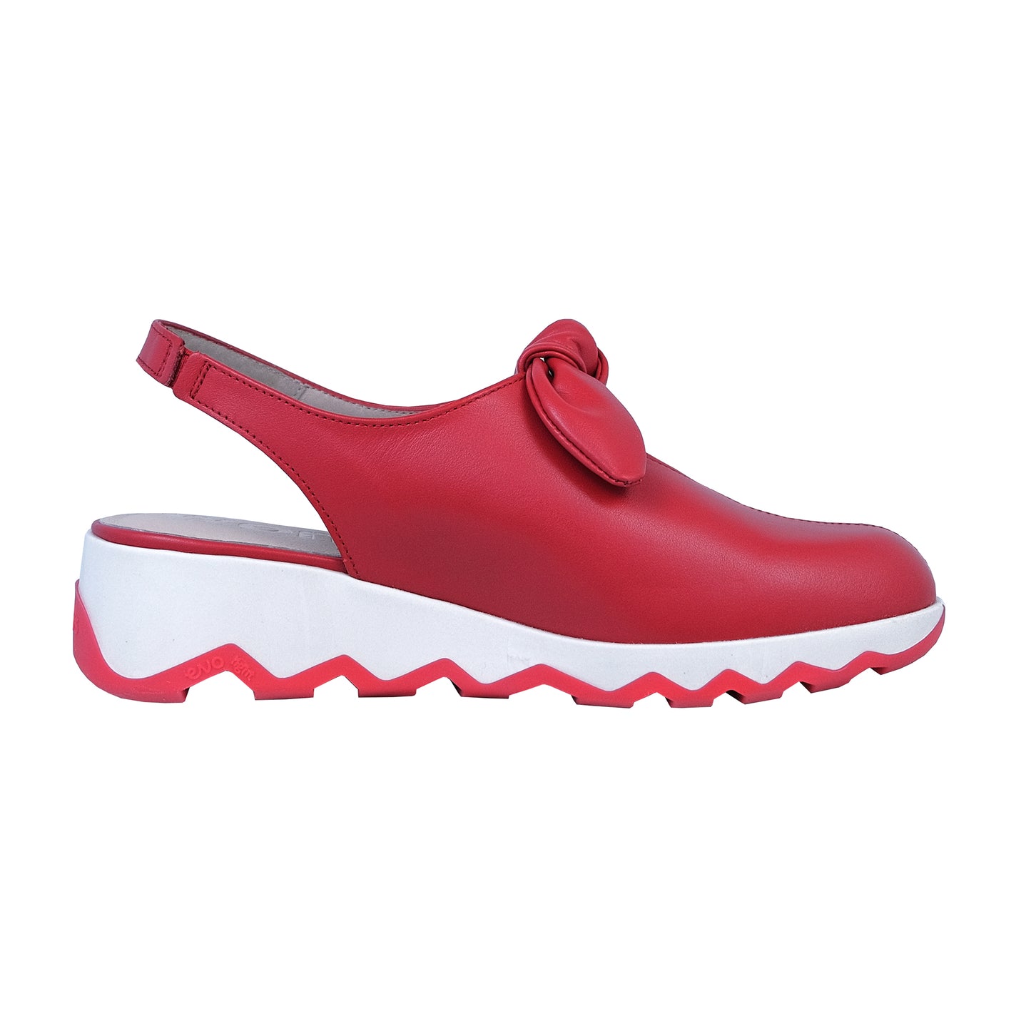 Wonders Simon Rojo – Women's Comfort Leather Wedge Sandals: C-7602