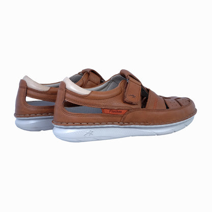 Fluchos Parker: Men's Brown Leather Sandals F2003
