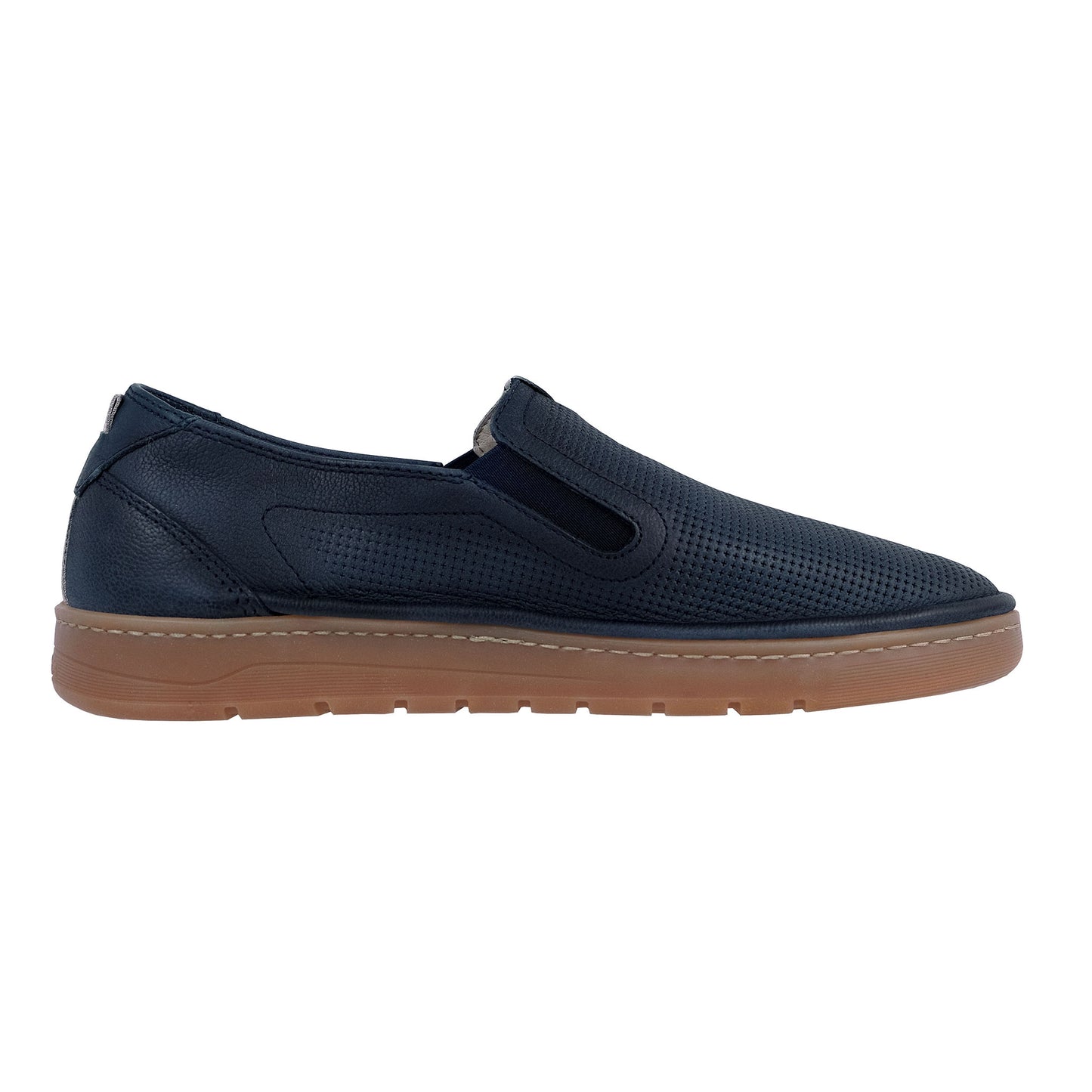Fluchos Leo: Mocasines Hombre Piel Flexibles Azul F1946
