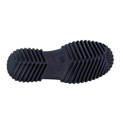 Wonders Flexfly – Botines Mujer Plataforma Negro Piel: A-4404