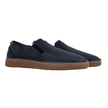 Fluchos Leo: Mocasines Hombre Piel Flexibles Azul F1946