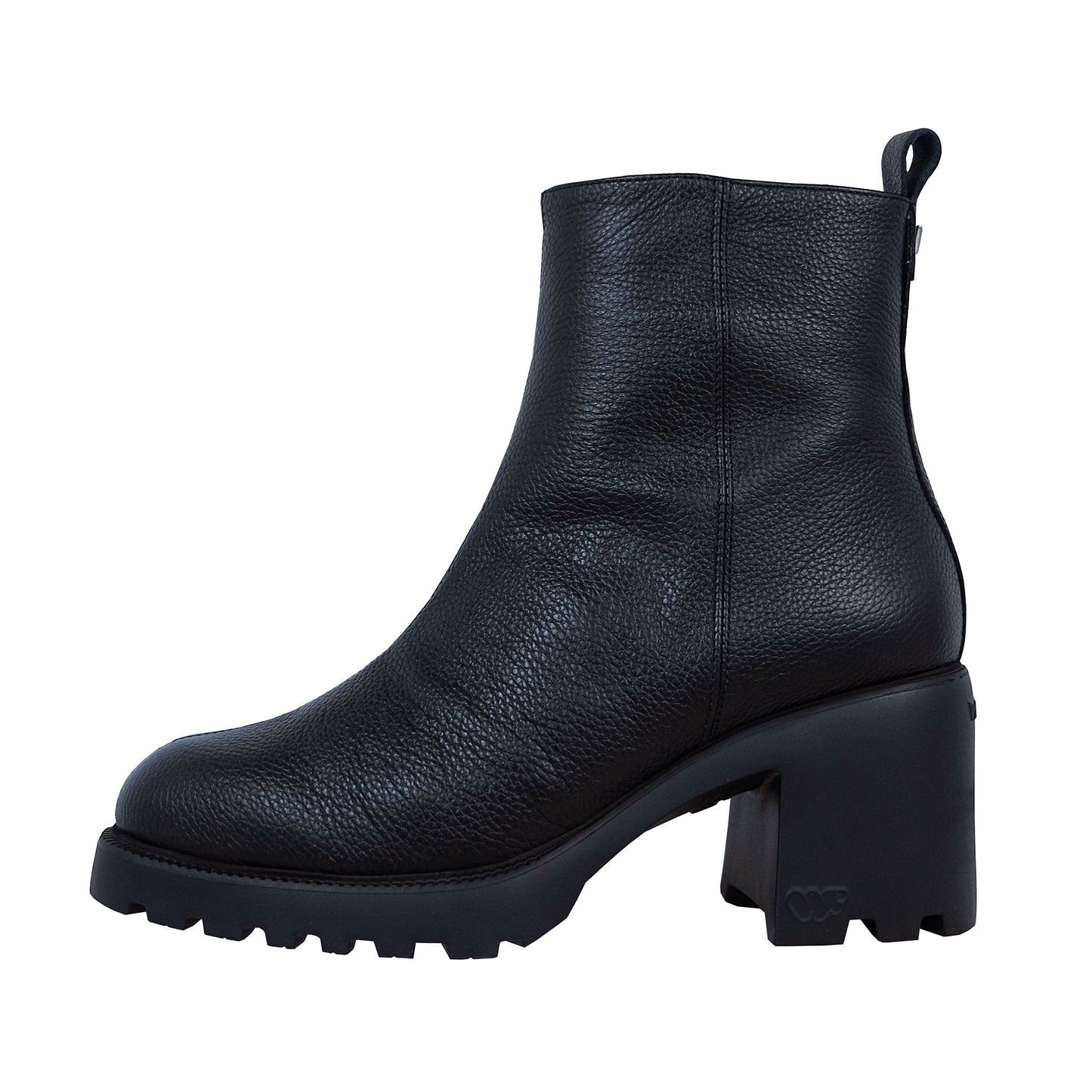 Wonders ILMA: Botas Mujer Piel Negra Tacón Bloque G-7205