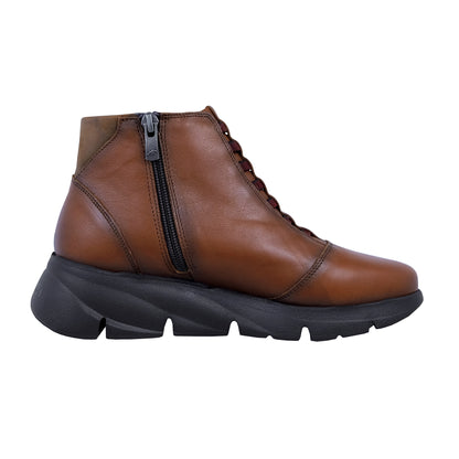 Fluchos Bona: Botines Para Mujer Con Plataforma Marrón F1358