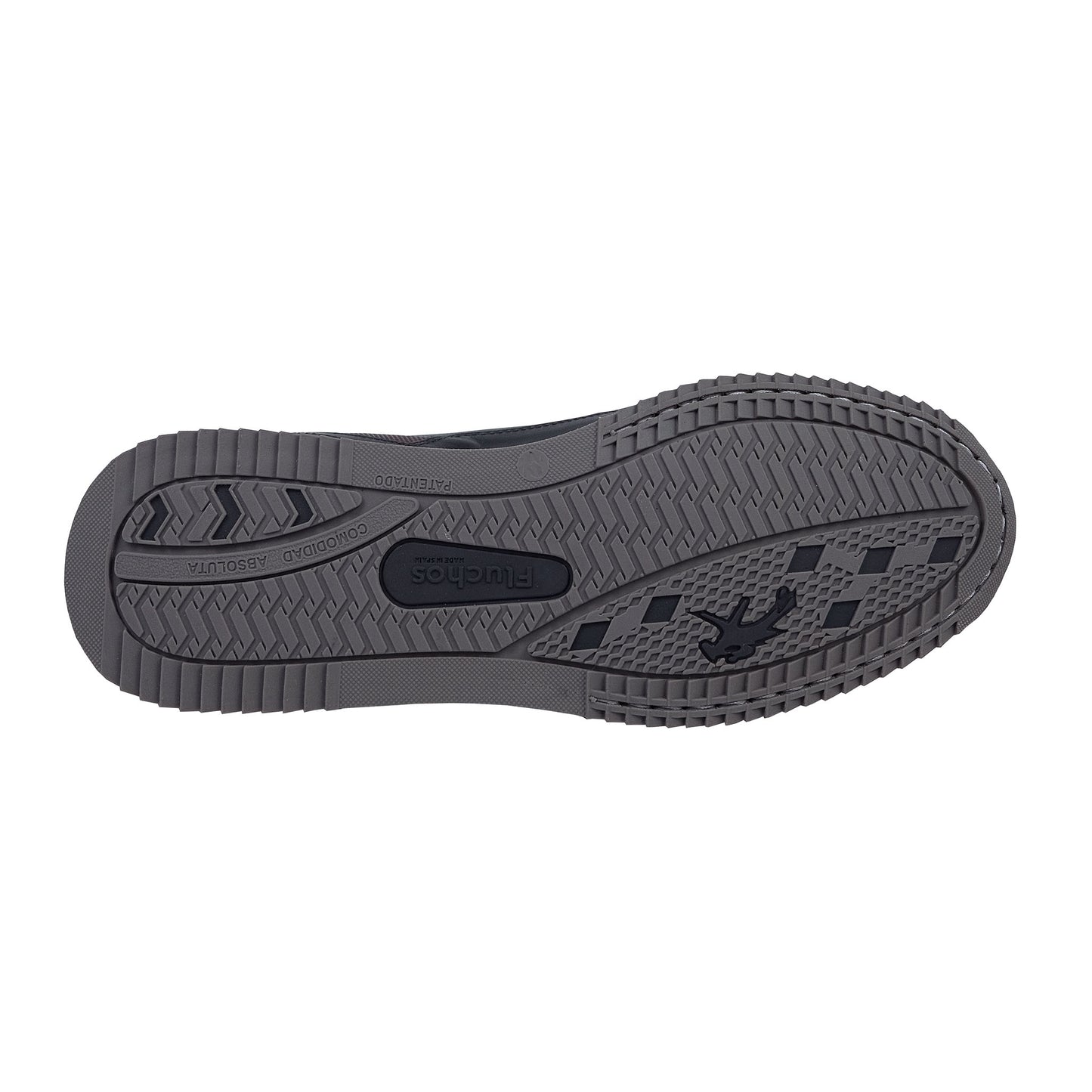 Fluchos Samir: Zapatos Hombre Deportivos Negro F2264