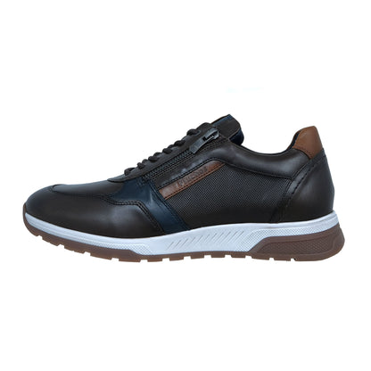 Fluchos Louis: Zapatos Hombre Marrón Cafe Piel Confort F1600