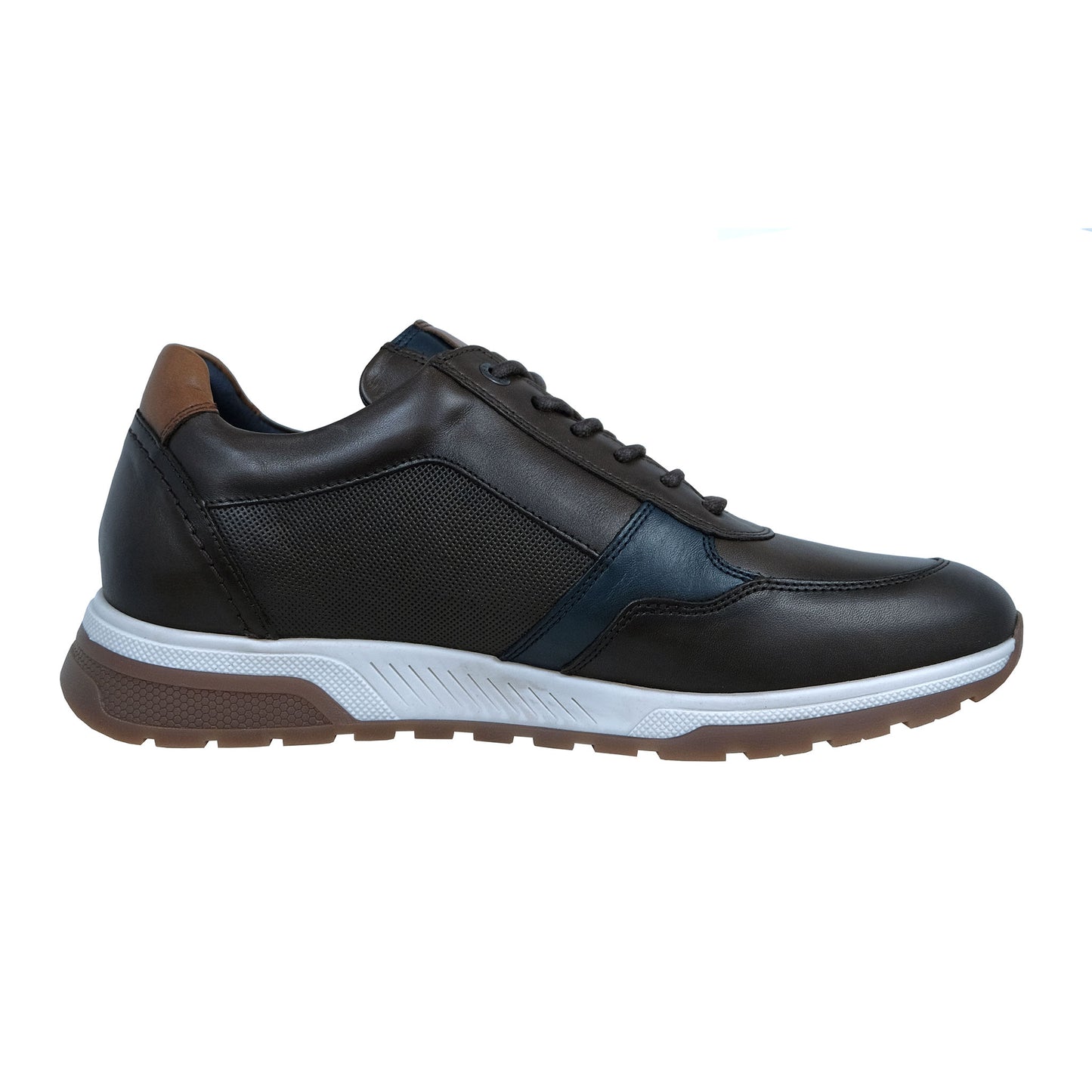 Fluchos Louis: Zapatos Hombre Marrón Cafe Piel Confort F1600