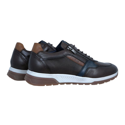 Fluchos Louis: Zapatos Hombre Marrón Cafe Piel Confort F1600