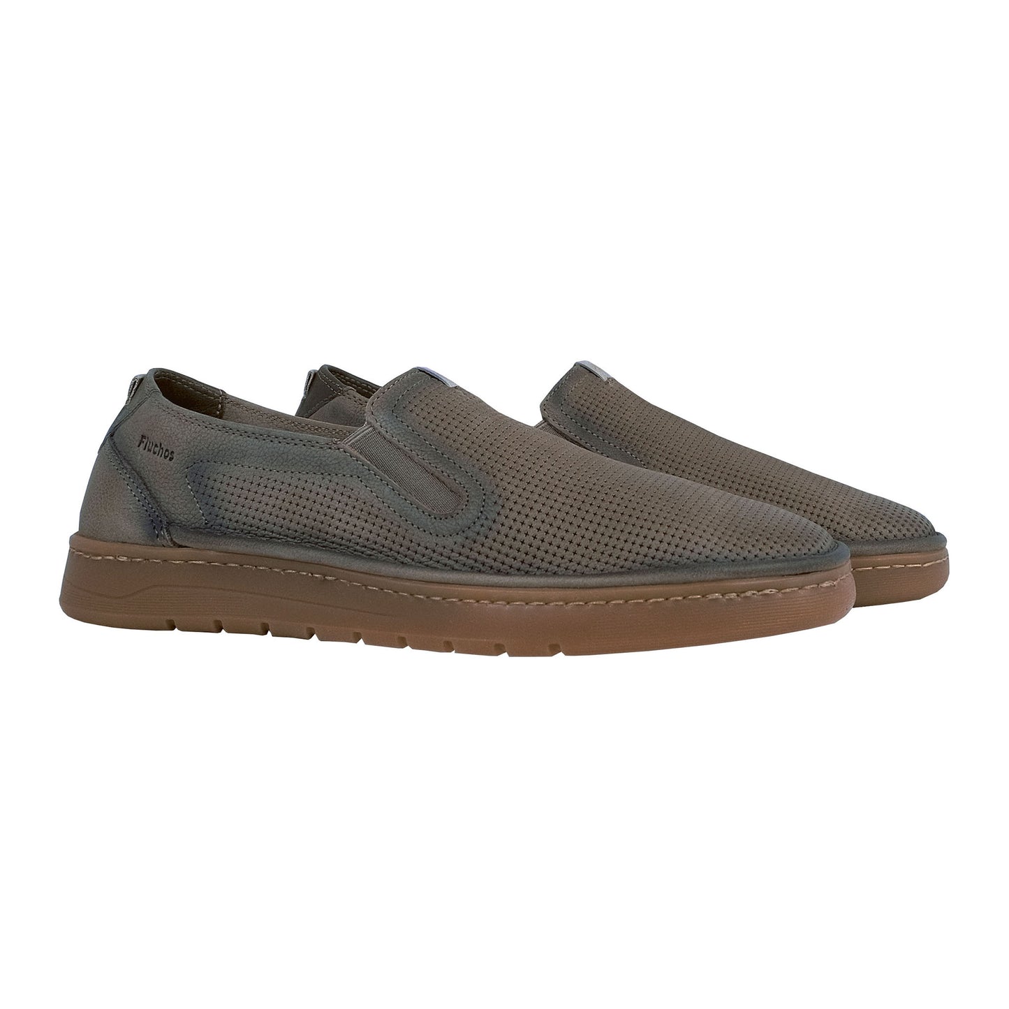 Fluchos Leo: Mocasines Hombre Piel Flexibles Beige F1946