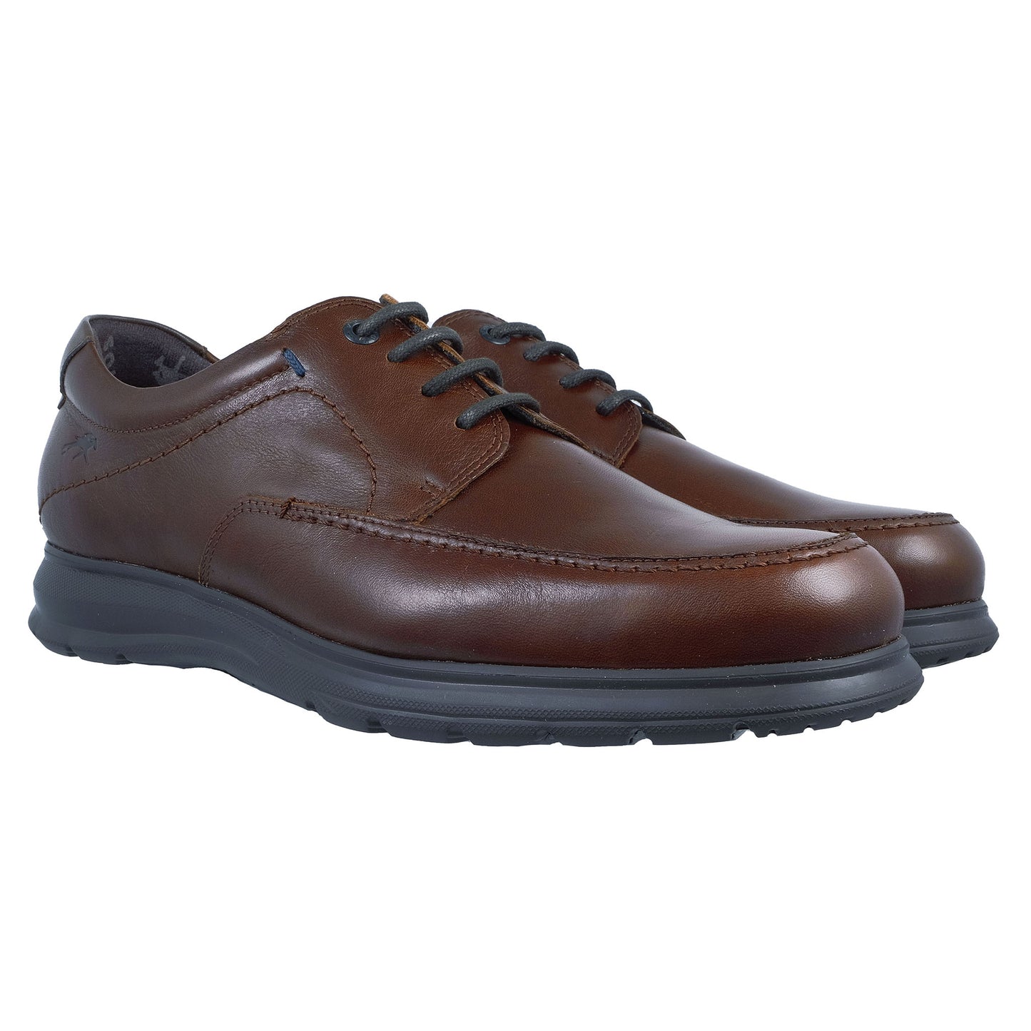 Fluchos Zeta – Zapatos de Piel Hombre Confort Marrón: F0602