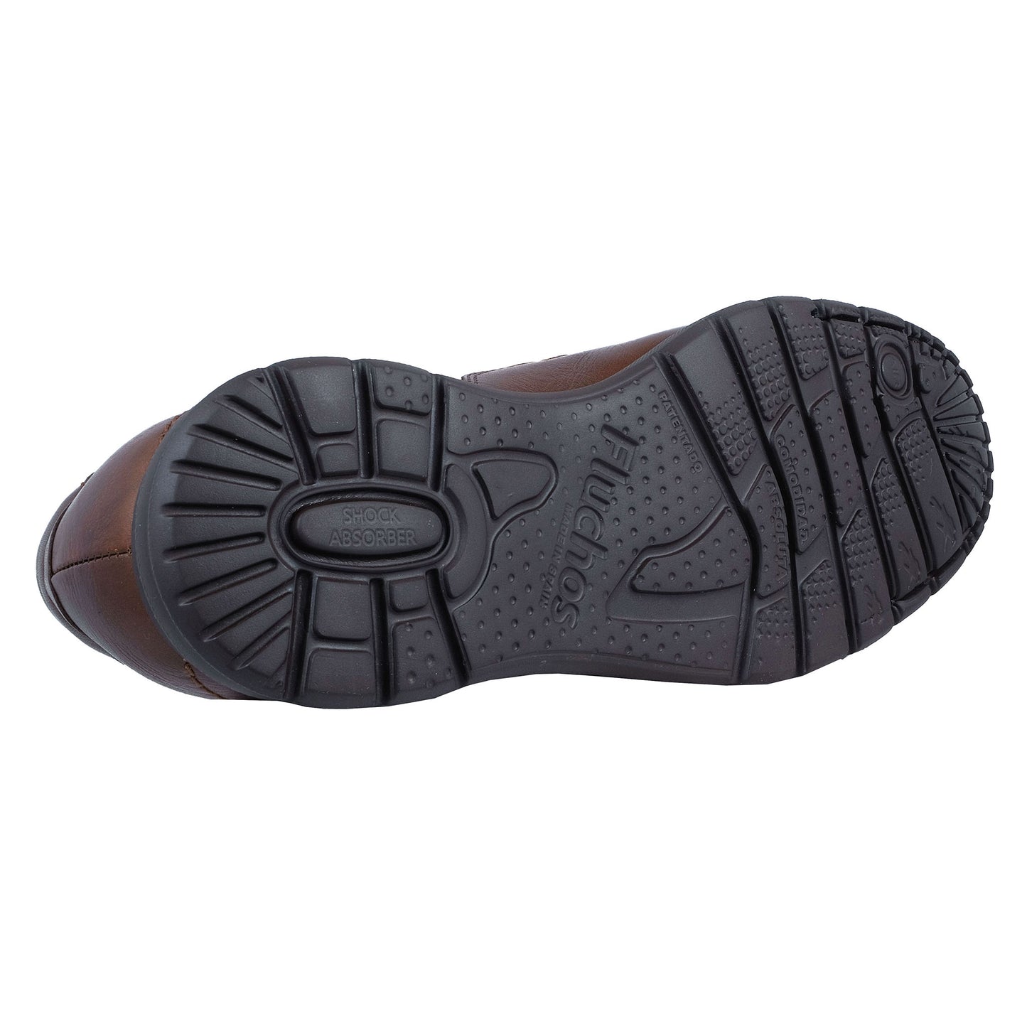 Fluchos Zeta – Zapatos de Piel Hombre Confort Marrón: F0602