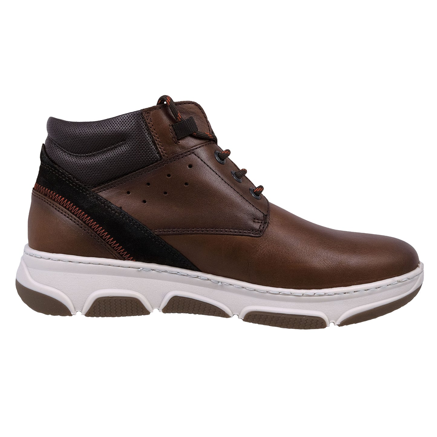 Fluchos Bonny – Botines de Piel Hombre Confort Marrón: F1346