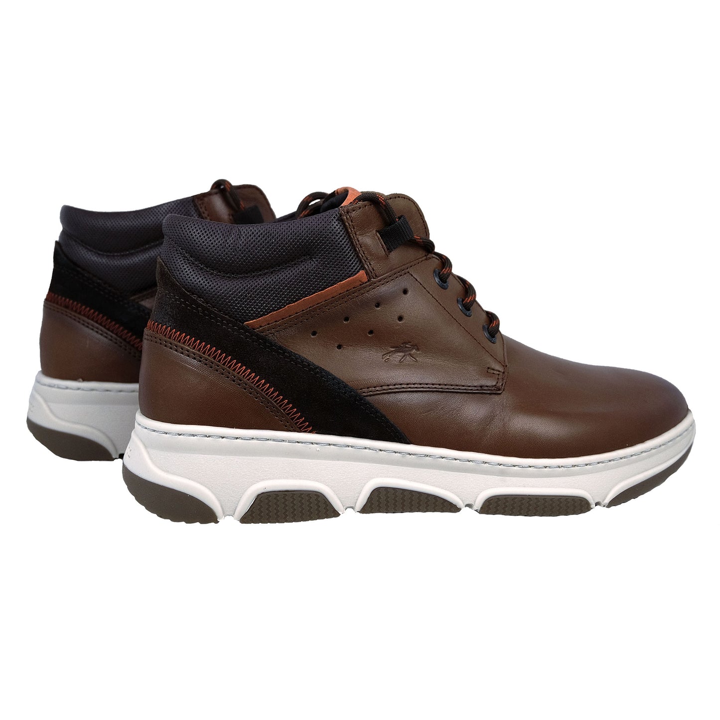 Fluchos Bonny – Botines de Piel Hombre Confort Marrón: F1346