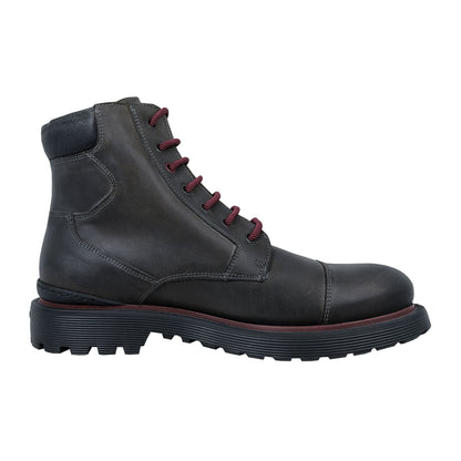 Fluchos Omega – Bottines en cuir pour homme, confort et légèreté, grises : F0684