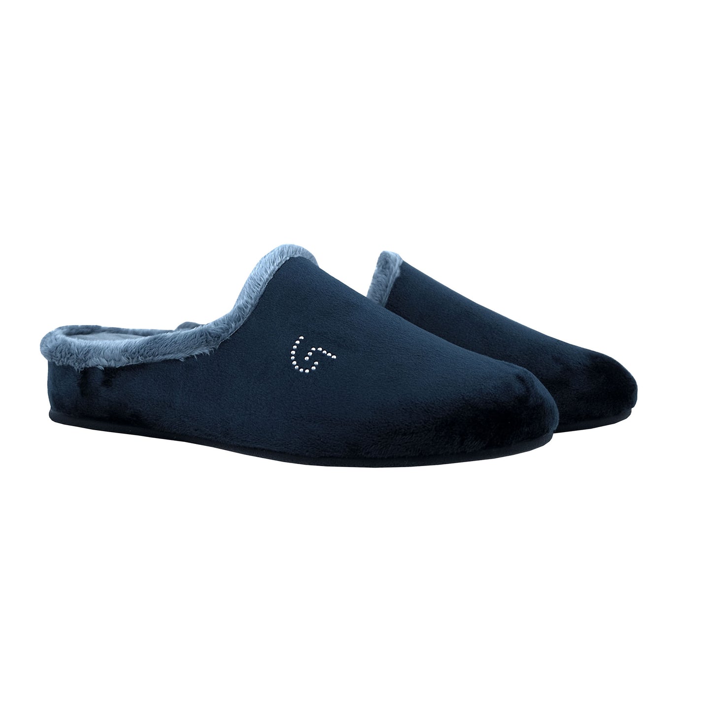 Garzón Maximum Comfort – Pantoufles d'intérieur bleues pour femmes : 12051.247