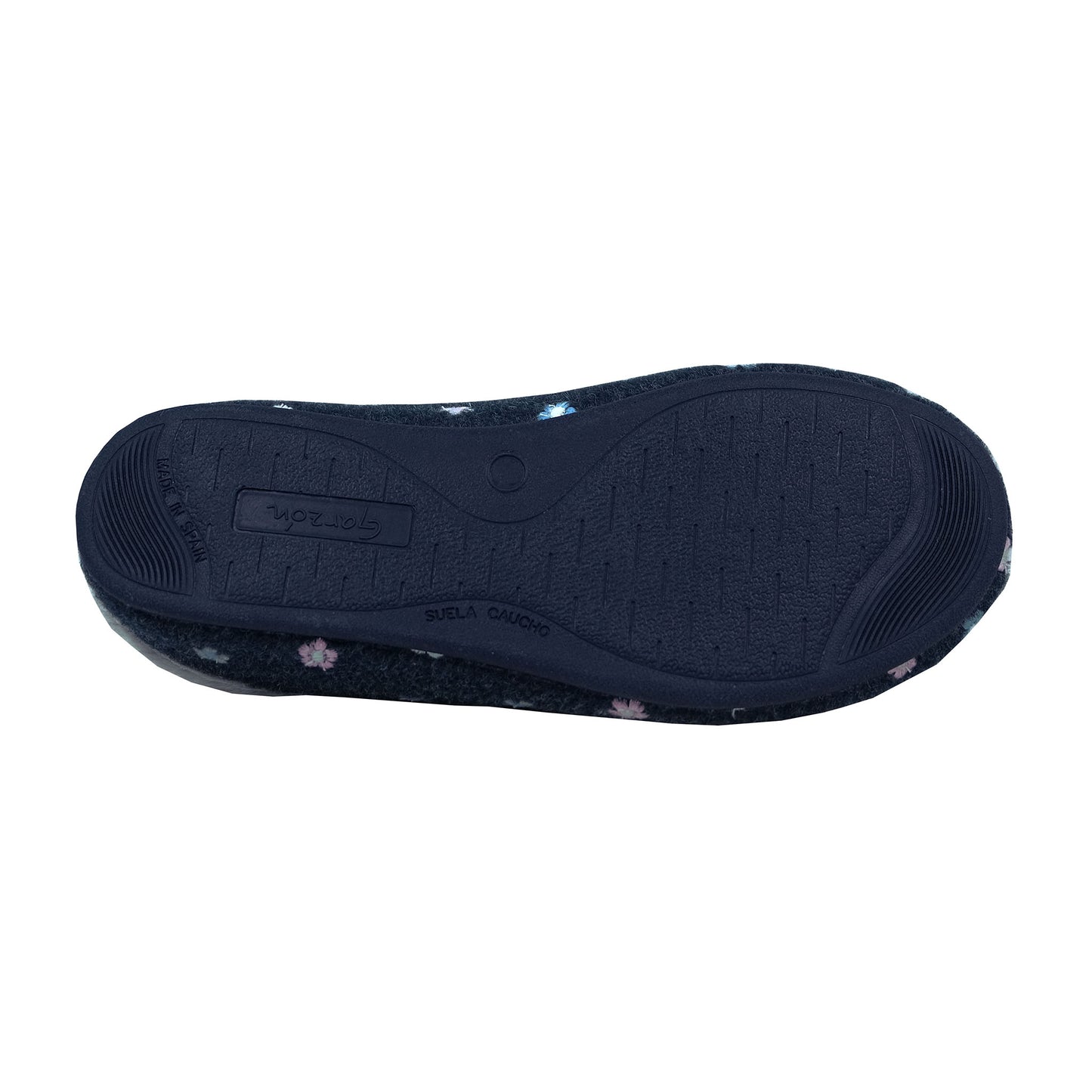 Garzón Maximum Comfort – Pantoufles d'intérieur bleues pour femmes : 12000.580