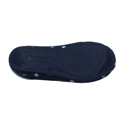 Garzón Maximum Comfort – Pantoufles d'intérieur bleues pour femmes : 12000.580
