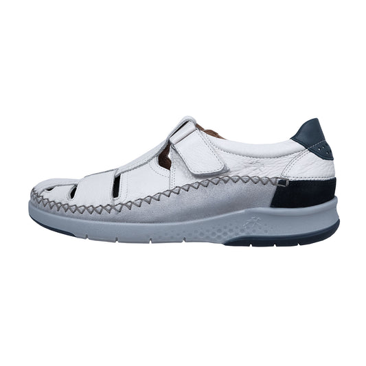 Fluchos Maui: Sandalias Hombre Piel Blanco F0797