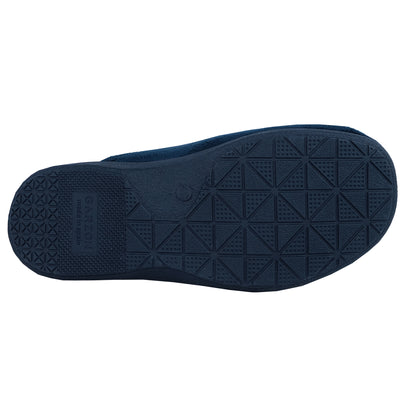 Garzon – Pantoufles de confort pour hommes, bleues : 6101.247