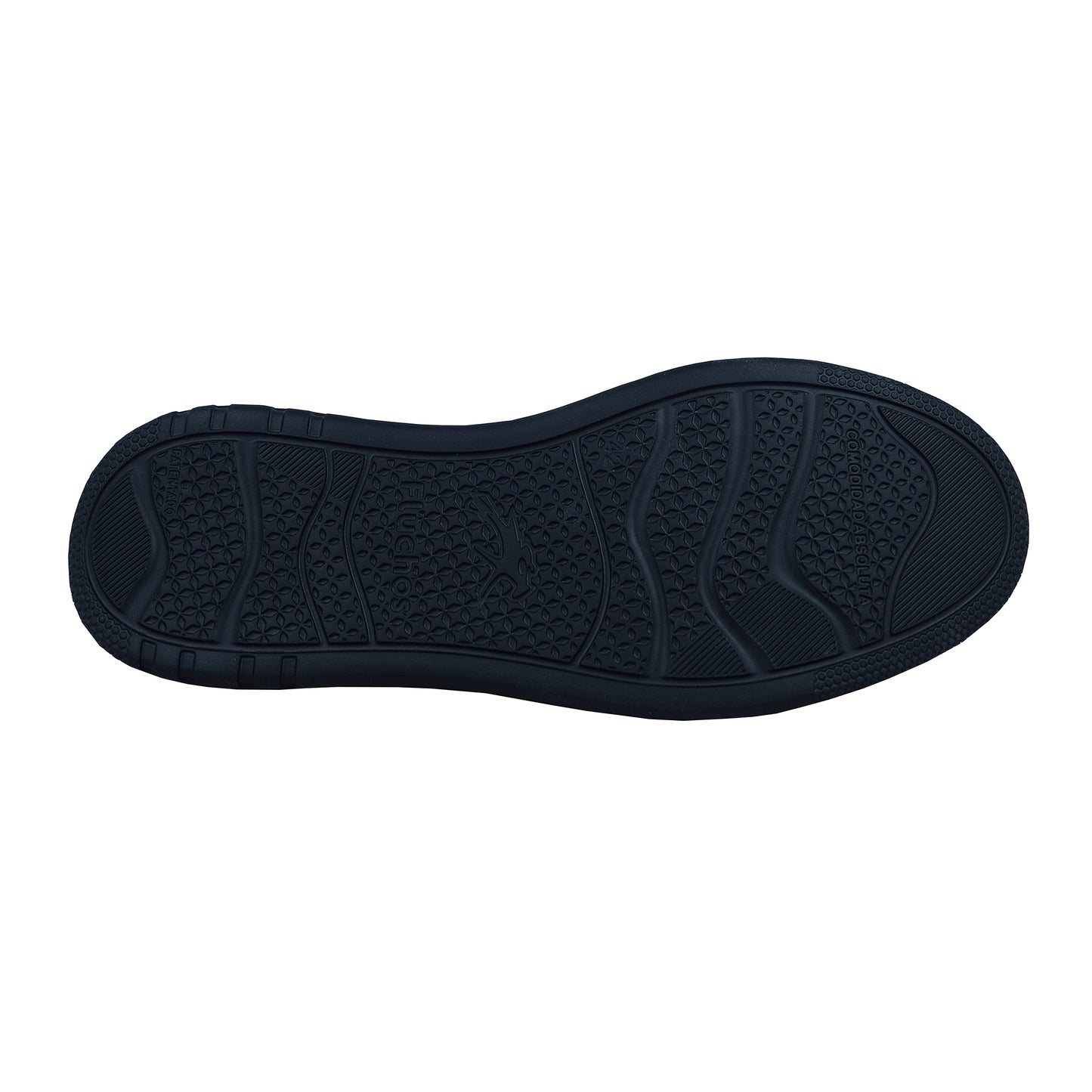 Fluchos Boston: Zapatillas Hombre Piel Negro York F2134