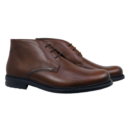 Fluchos Simon: Brown Leather Men's Boots 8470