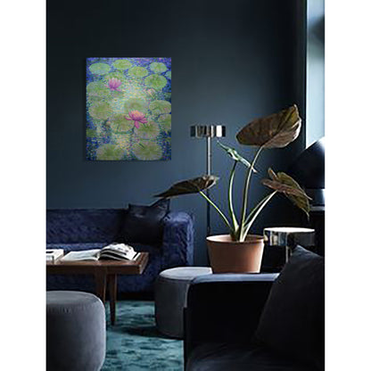 Jardín de Luz y Nenúfares – Óleo Original de Anastasia Woron 60×73 cm(2026)