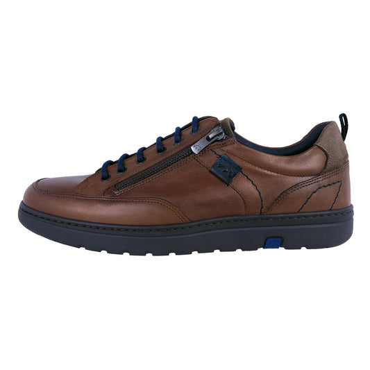 Fluchos Atlas: Zapatillas Marrón Piel para Hombre F0298