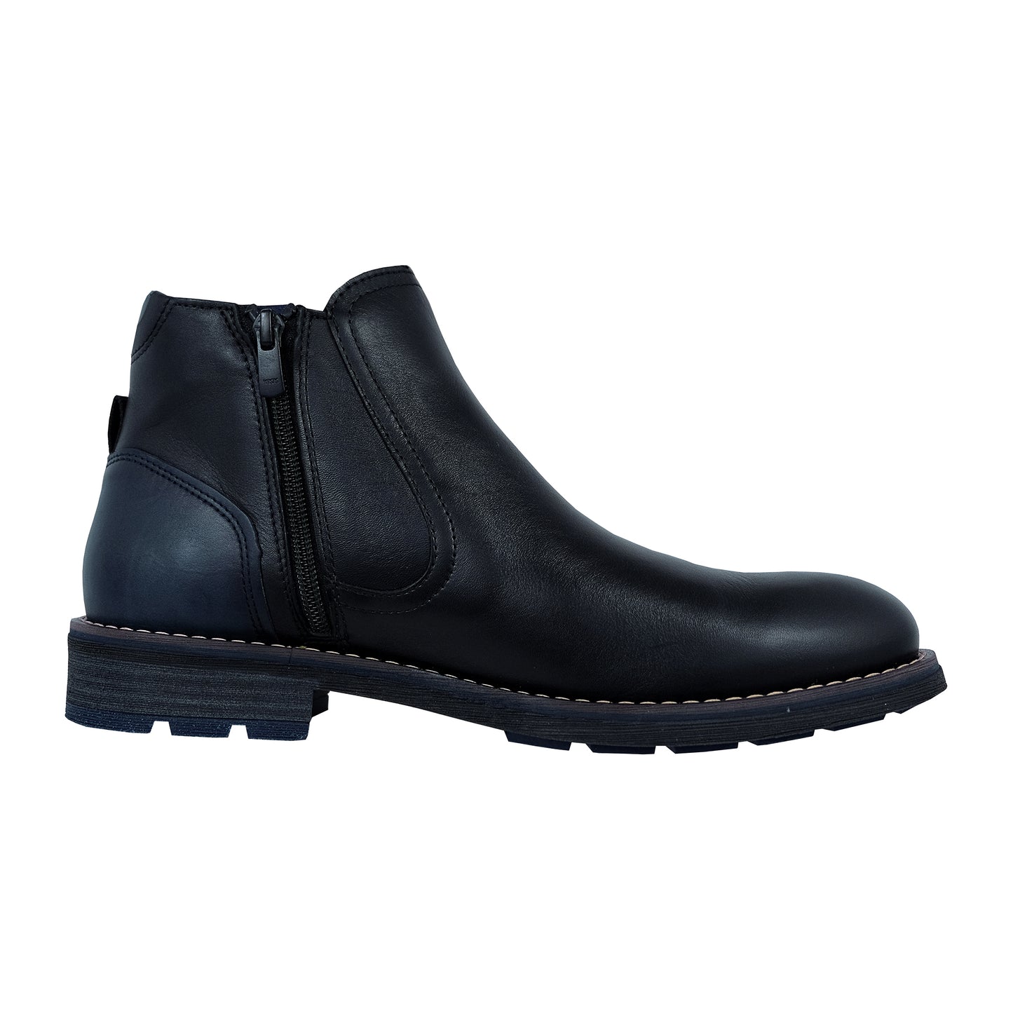 Fluchos Terry: Botines Hombre en Piel Negro F1343