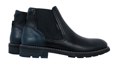 Fluchos Terry: Botines Hombre en Piel Negro F1343