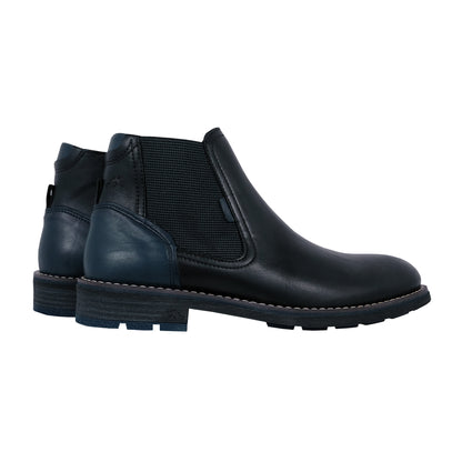 Fluchos Terry: Botines Hombre en Piel Negro F1343
