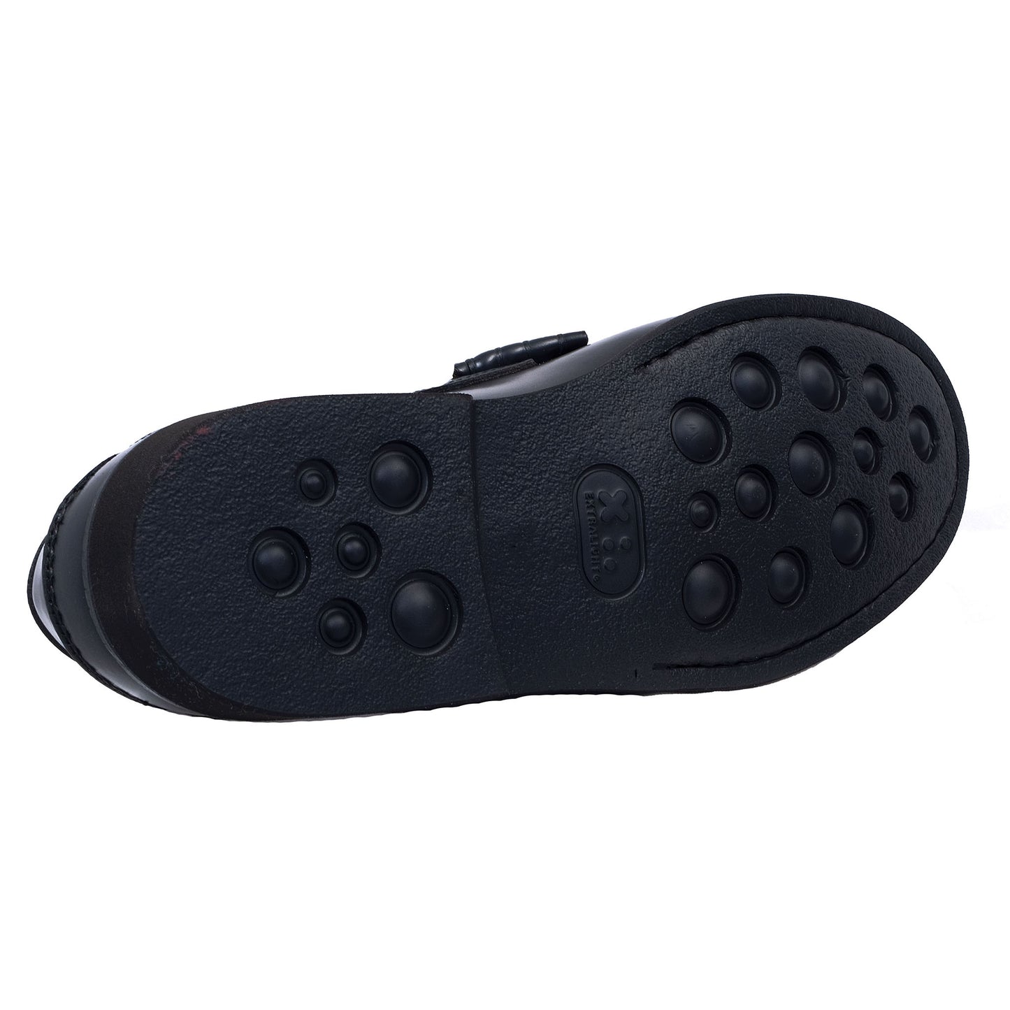 Fluchos Stamford: Mocasines Hombre Piel Negro F0047
