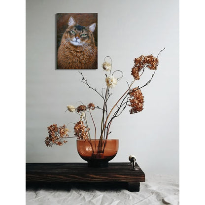 Anastasia Woron: “Mirada Verde” – Original Oil 16x22 cm (2024)