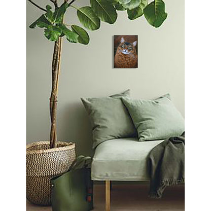 Anastasia Woron: “Mirada Verde” – Original Oil 16x22 cm (2024)