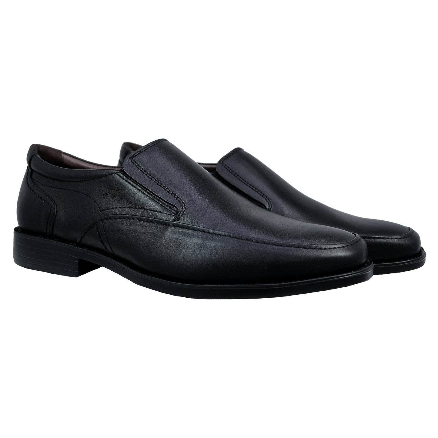 Fluchos Rafael: Mocasines De Vestir Hombre de Piel Negro 7996