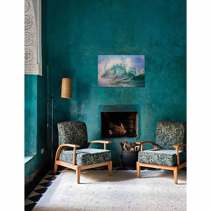 Anastasia Woron: “La Ola Magnífica” – Óleo sobre lienzo 73×50 cm (2022)