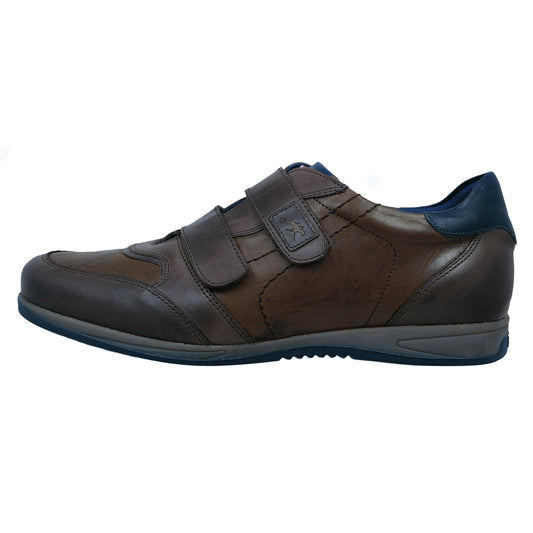 Fluchos Daniel: Zapatos Hombre Piel Plantillas Extraíbles Marrón 9262