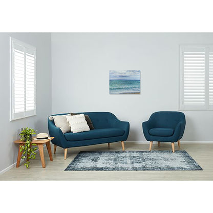 Anastasia Woron: “El Mar Chispiante” – Óleo 65×50 cm (2021)