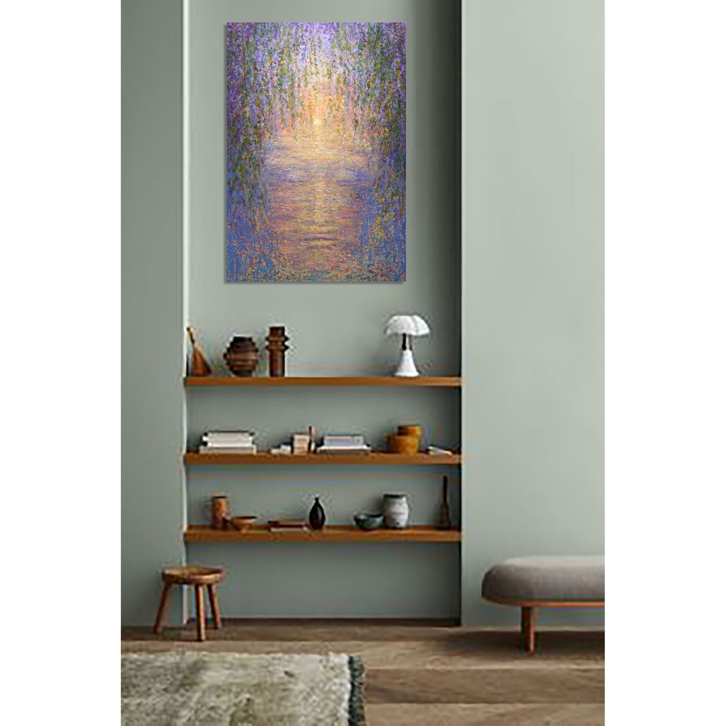 Anastasia Woron: “Sueño de la Naturaleza” – Óleo 100×80 cm (2021)