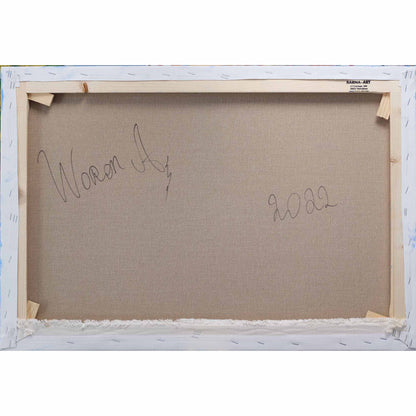 Anastasia Woron: “El mar de color vainilla” – Óleo 73×50 cm (2022)